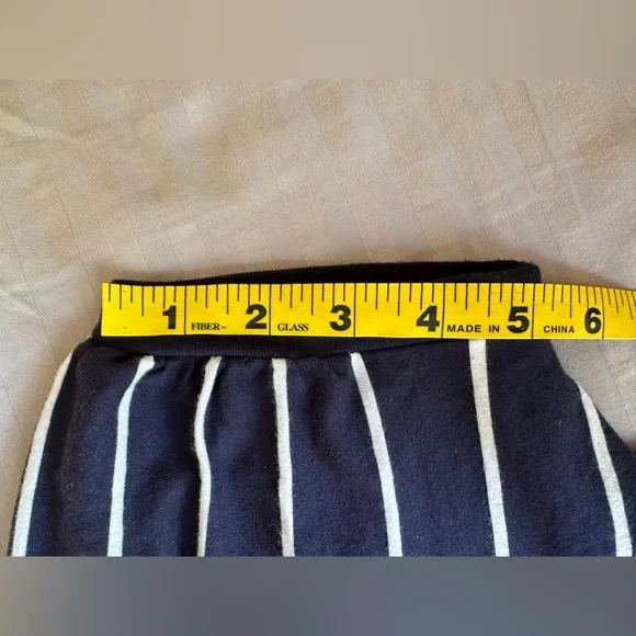 Juicy Couture•short sleeved striped dress•women’s medium•navy & white•tie back - Picture 11 of 15